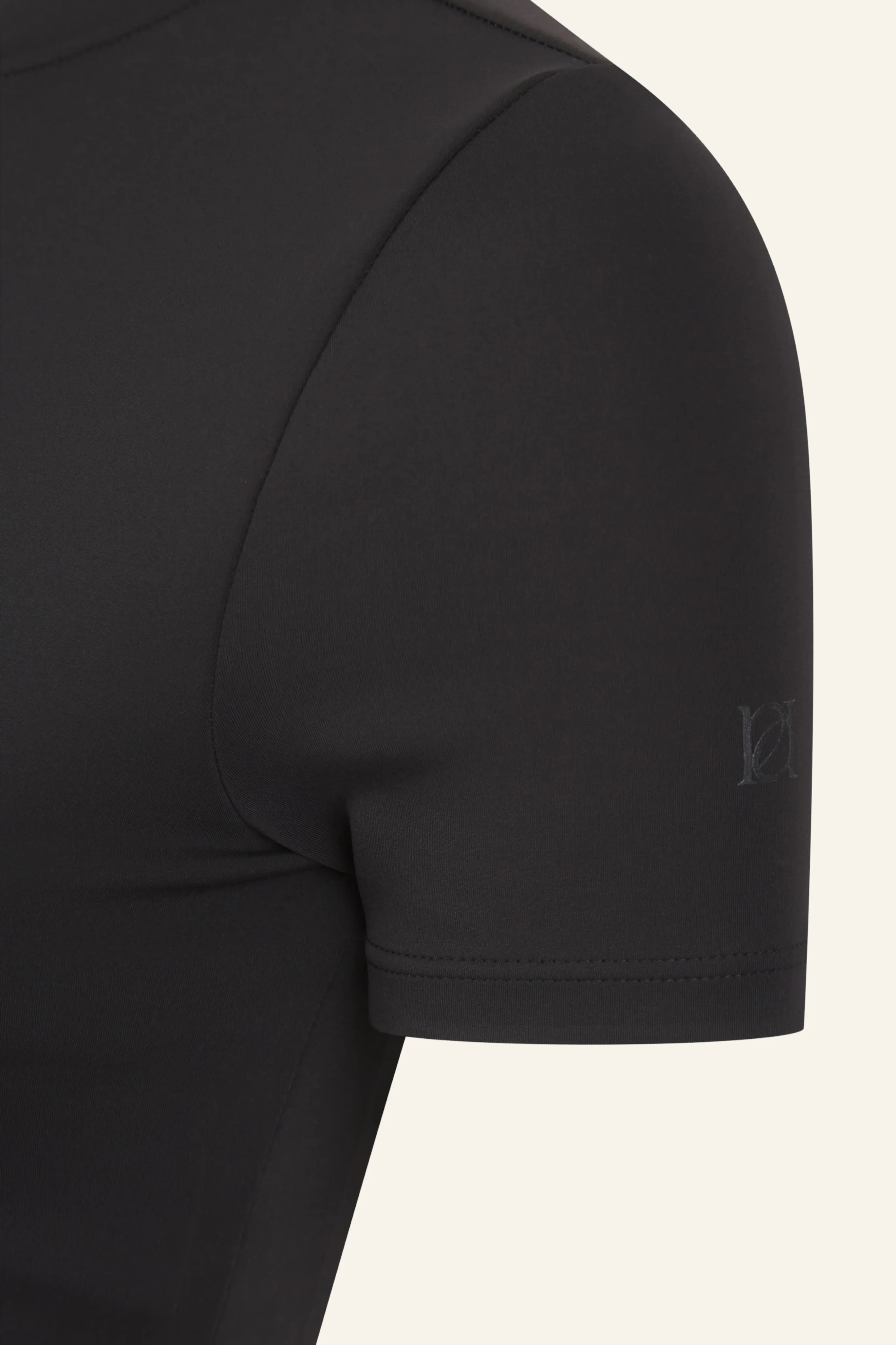 Smoothform Built In Bra Short Sleeve Top - Core Black - Image 14