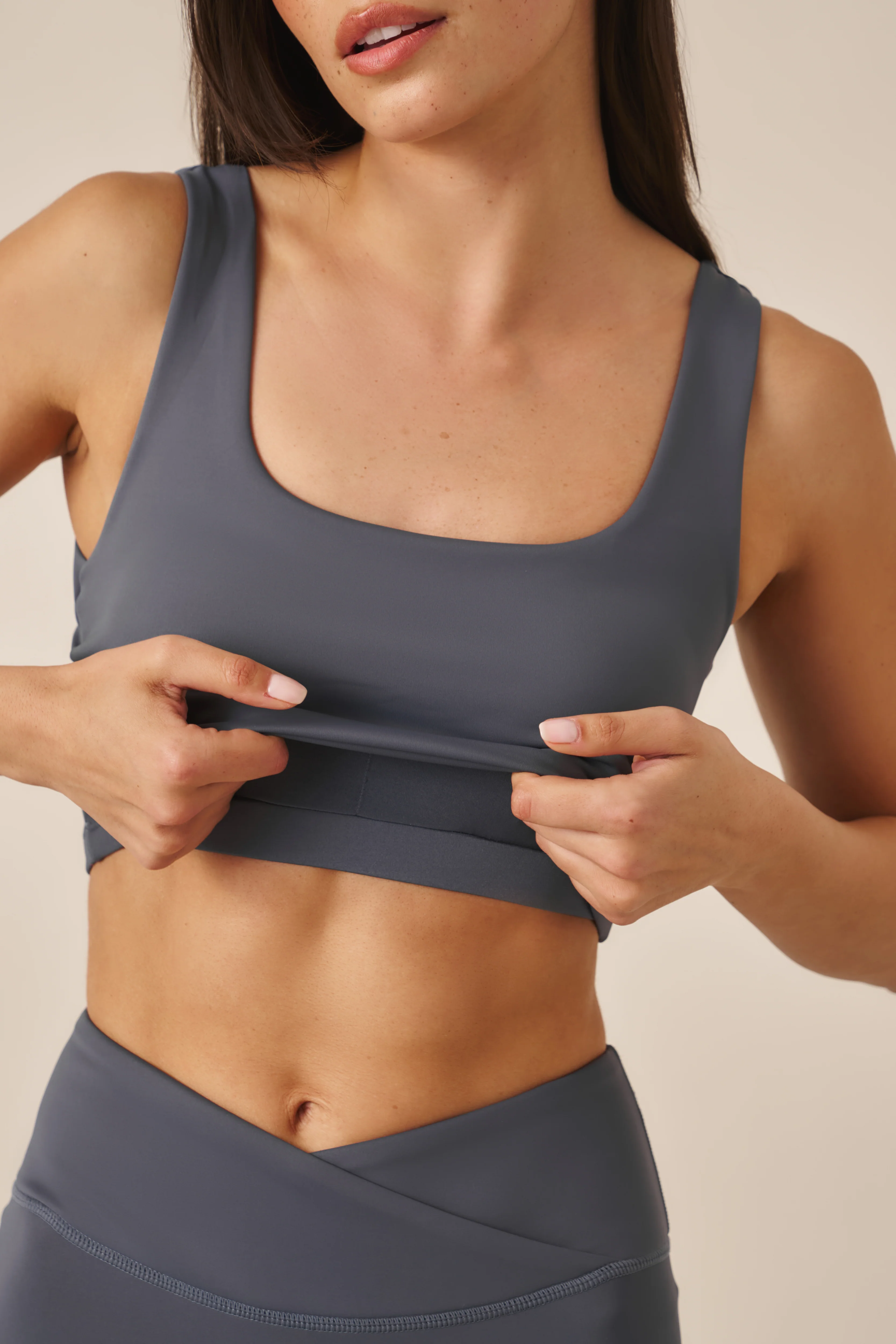 Smoothform Built In Bra Sports Bra - Slate Blue - Image 3