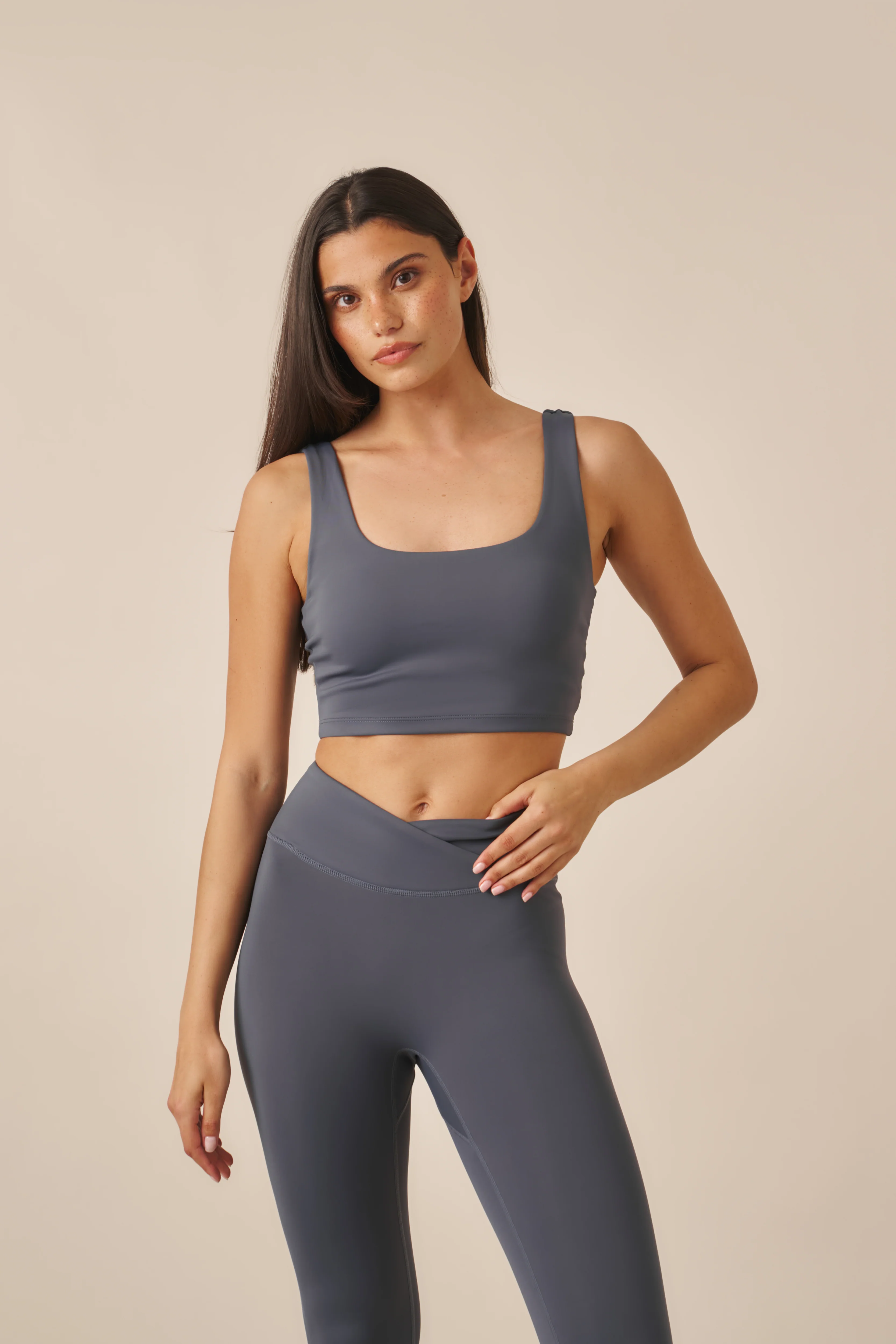 Smoothform Built In Bra Sports Bra - Slate Blue - Image 4