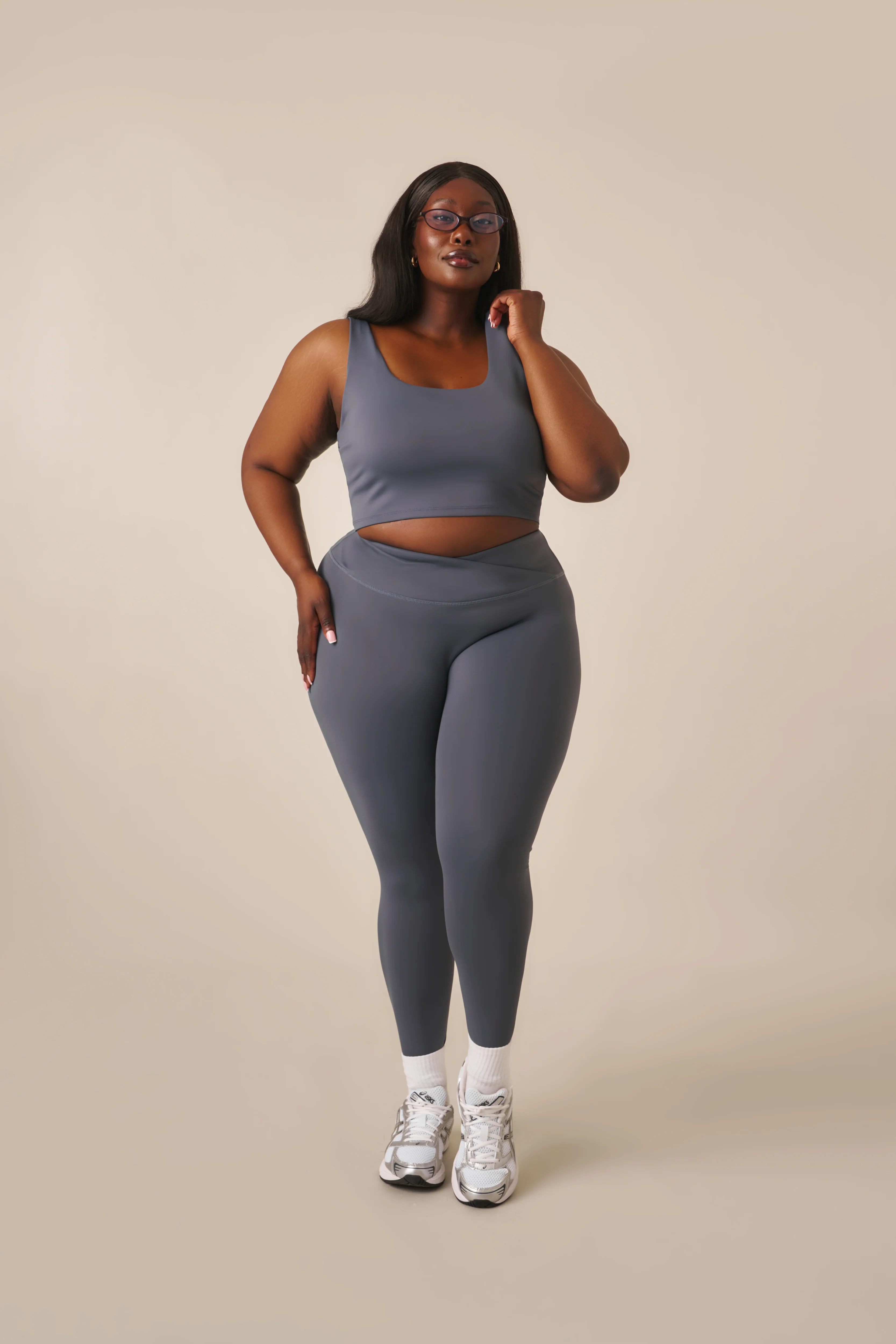 Smoothform Built In Bra Sports Bra - Slate Blue - Image 8