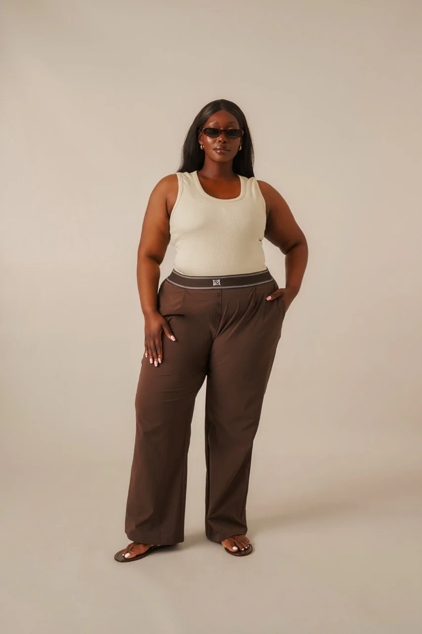 Ribbed Emblem Vest Top - Lemon Sorbet - Image 7