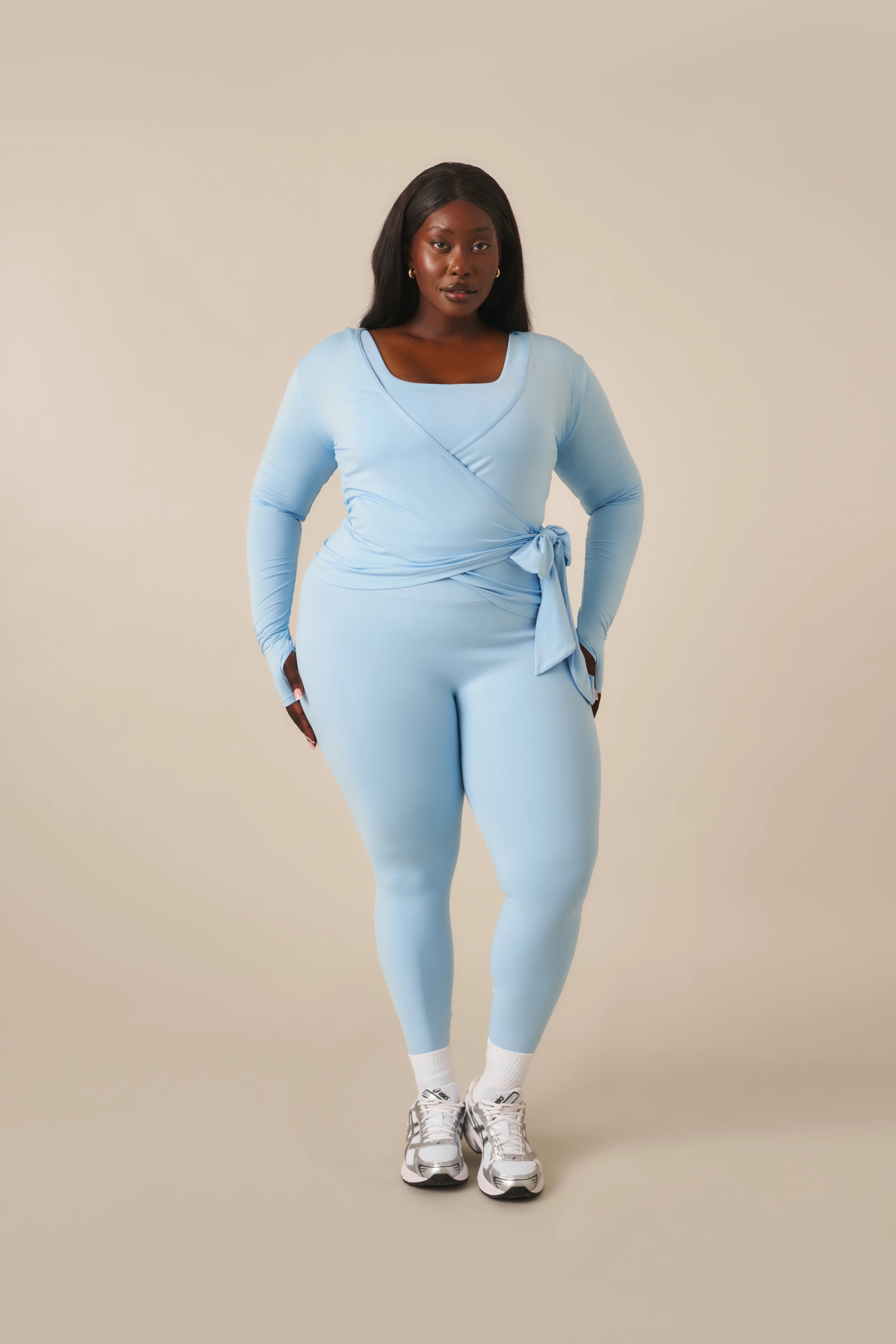 Smoothform High Waist Leggings - Powder Blue - Image 7