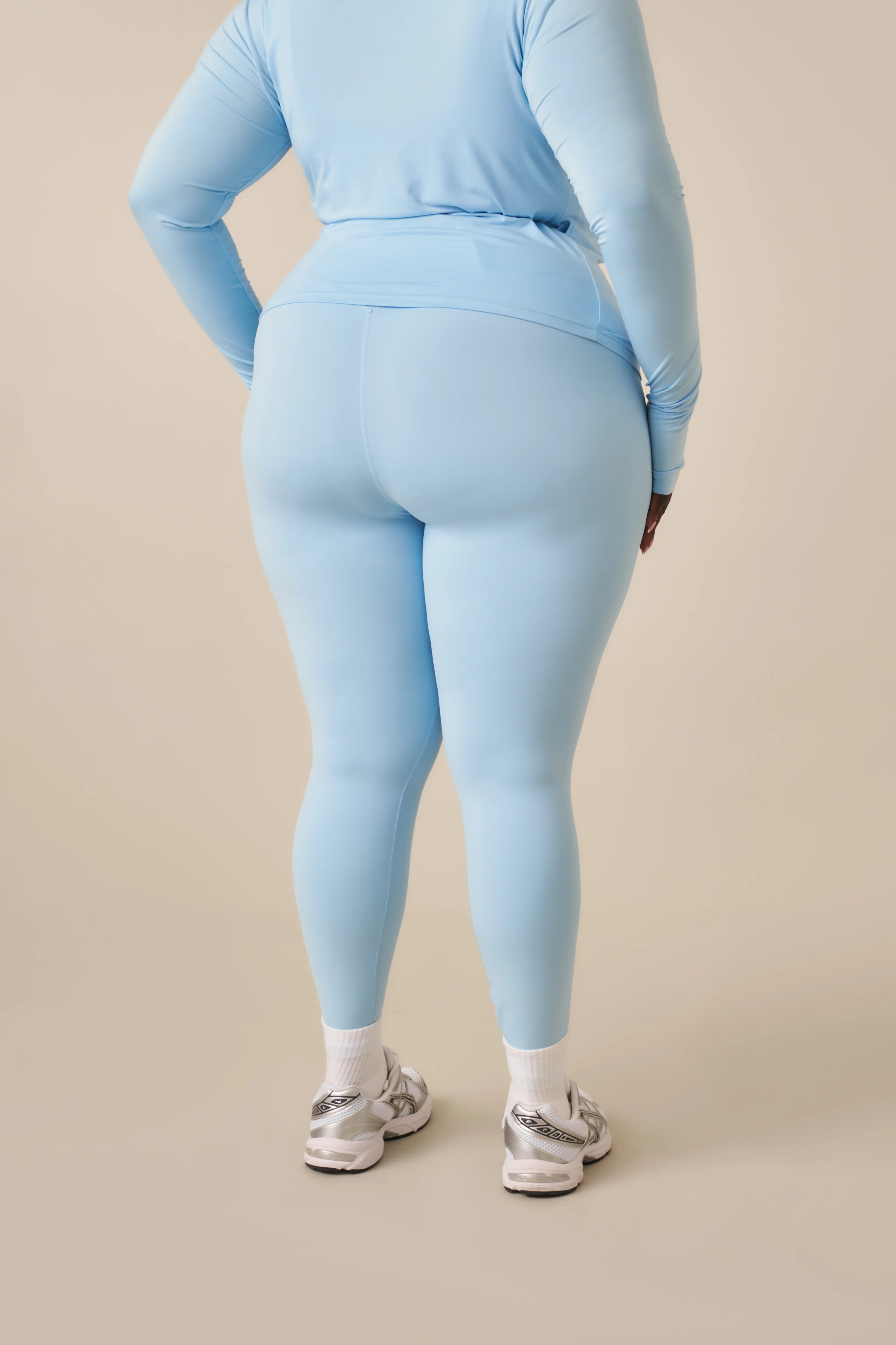Smoothform High Waist Leggings - Powder Blue - Image 9