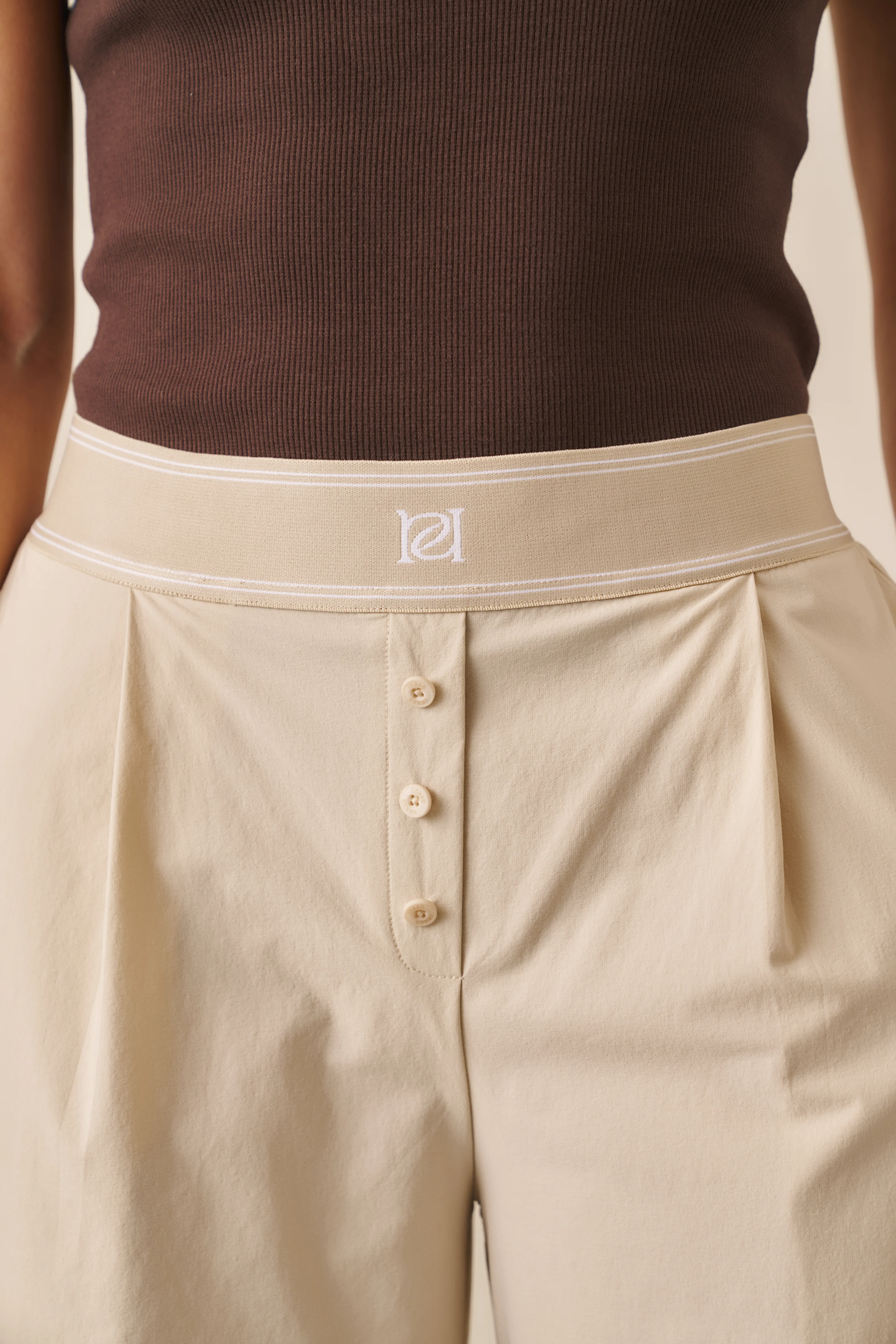 The Everyday Trousers - Stone - Image 3
