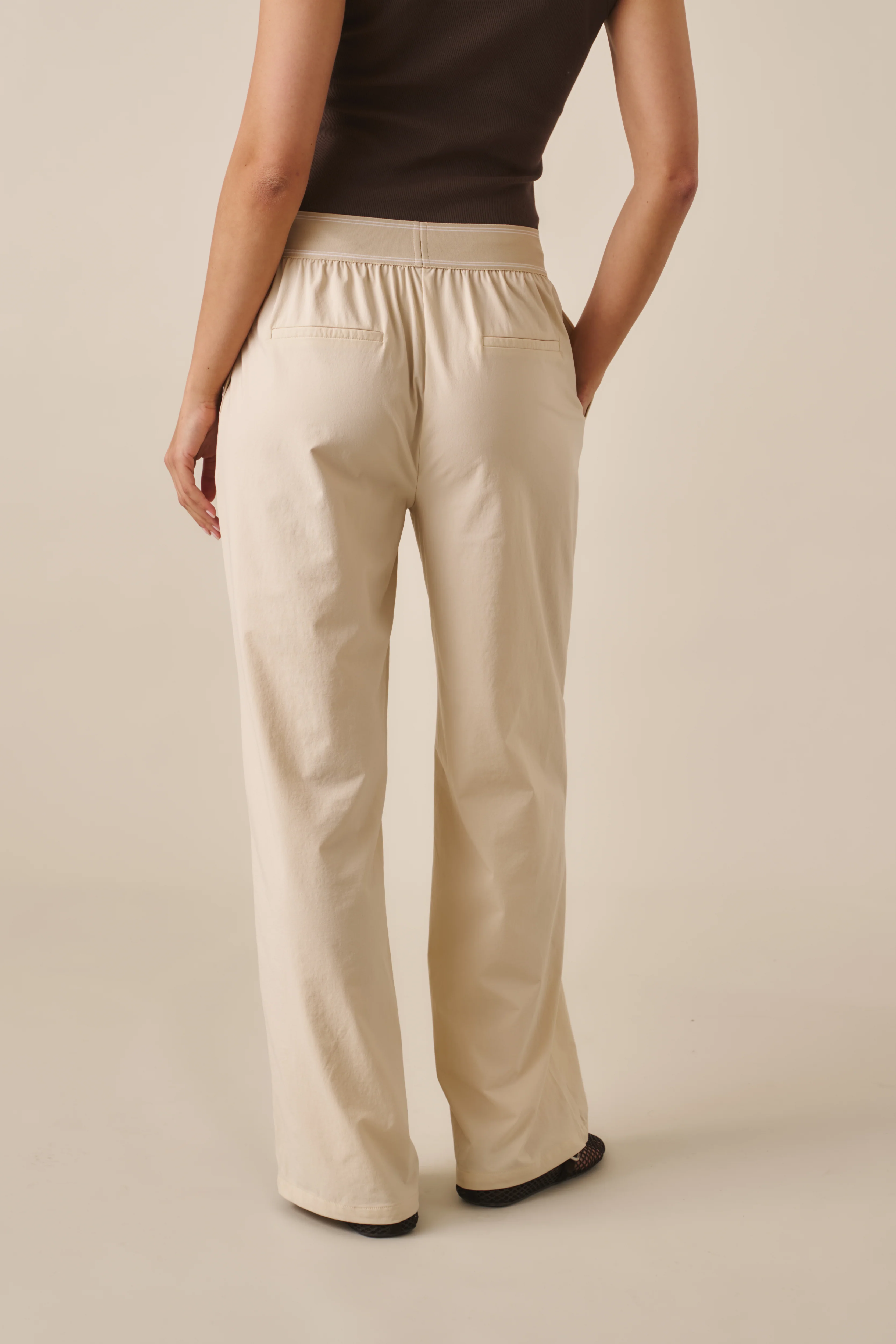 The Everyday Trousers - Stone - Image 5