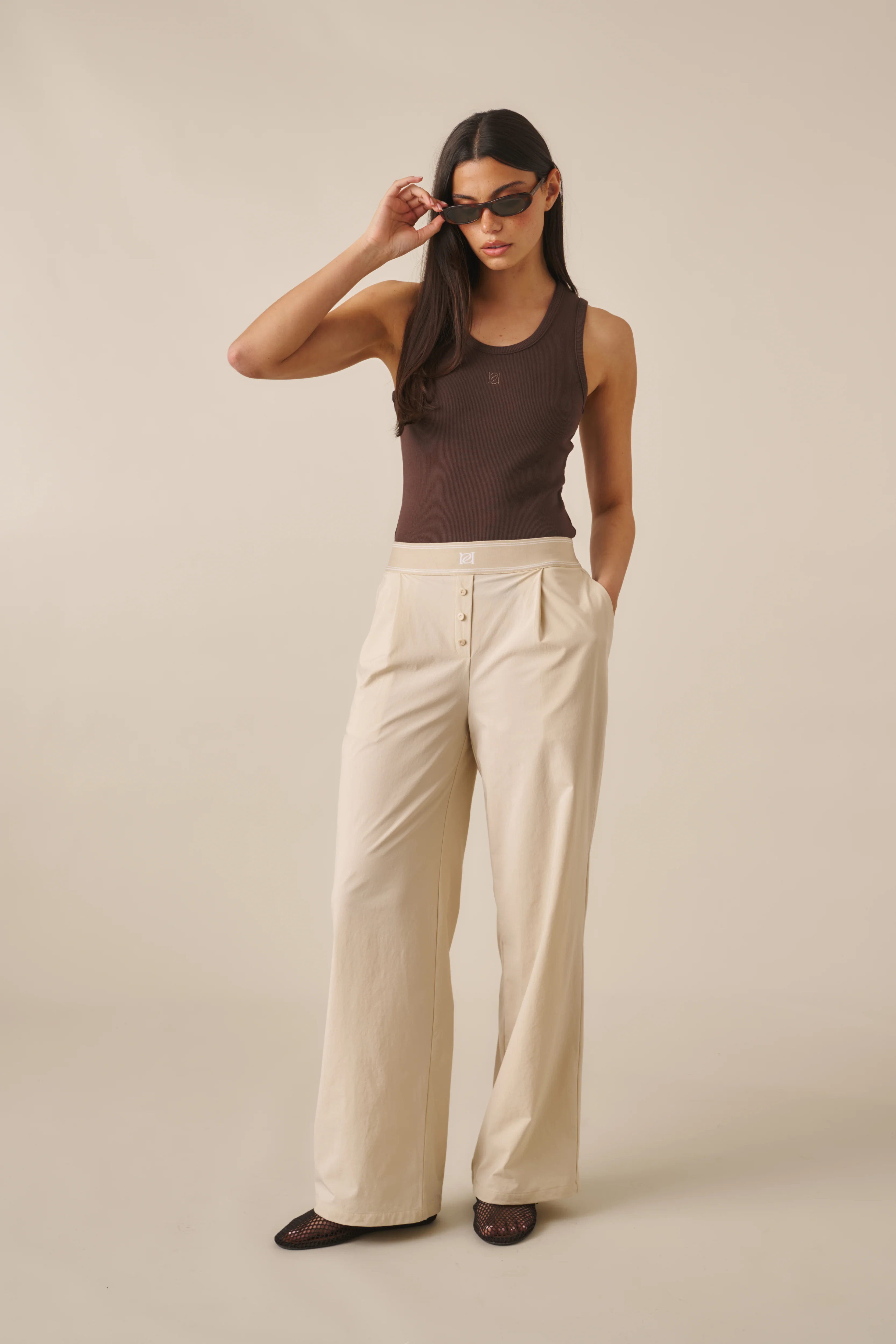 The Everyday Trousers - Stone - Image 6