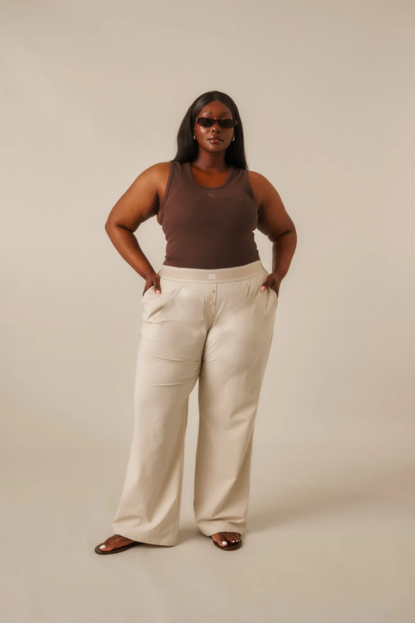 The Everyday Trousers - Stone - Image 7