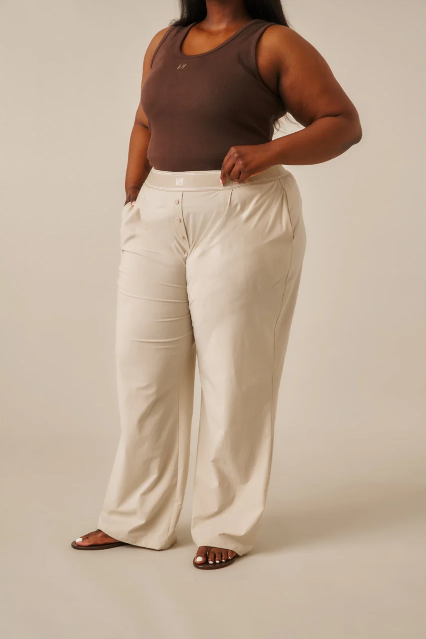 The Everyday Trousers - Stone - Image 8
