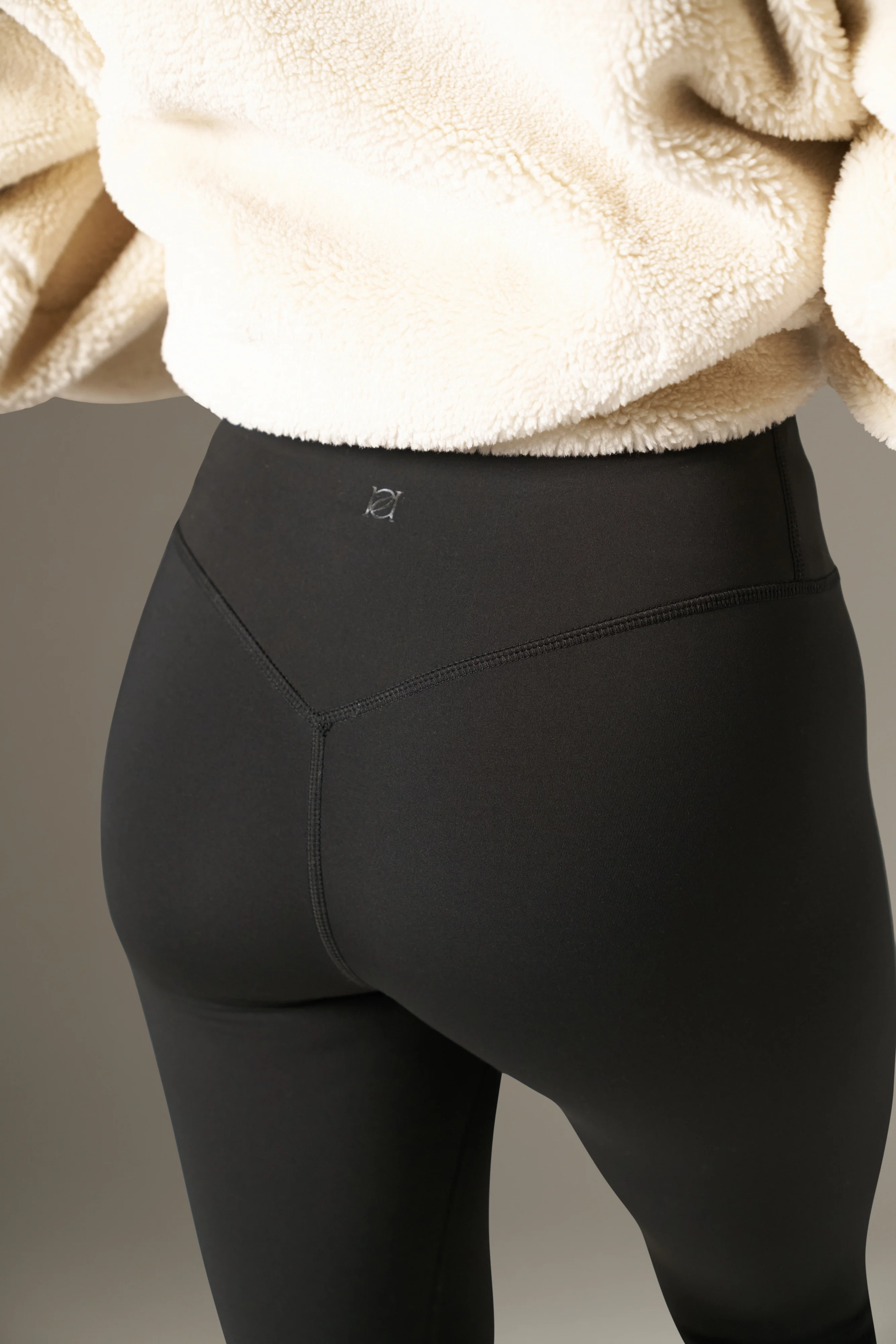 High Waist Thermasoft Leggings - Core Black - Image 7