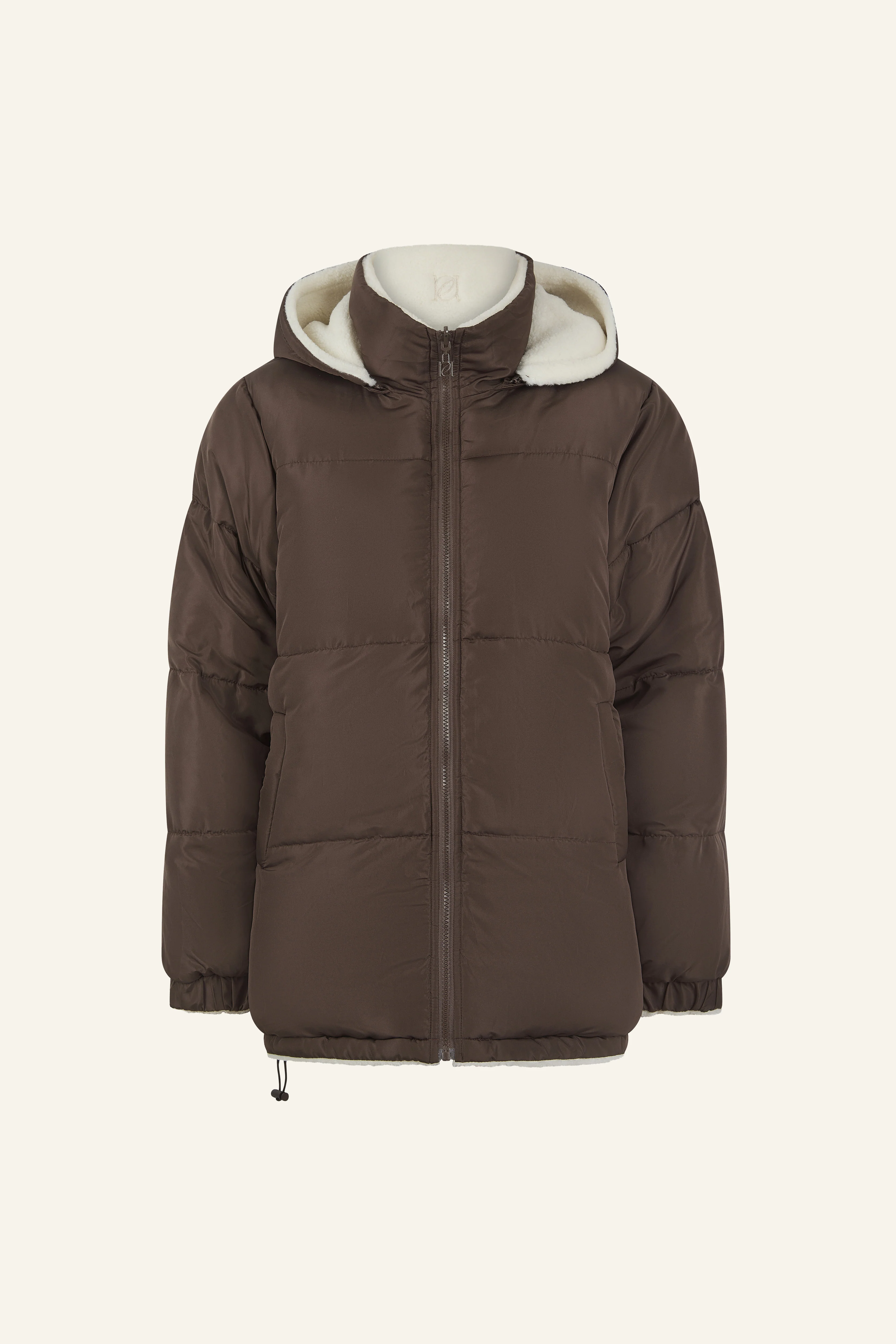 Multiway Reversible Puffer Coat - Espresso - Image 13