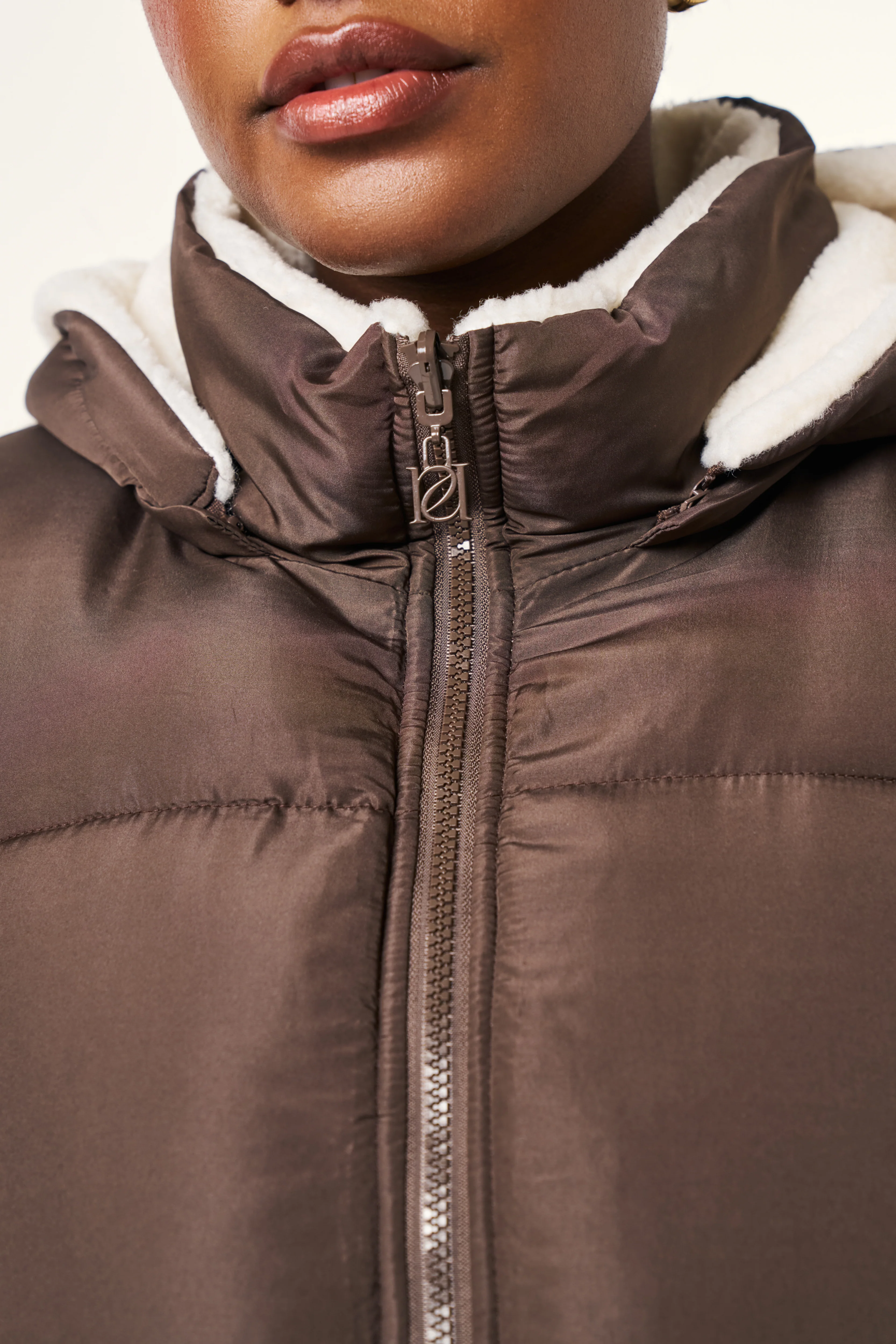Multiway Reversible Puffer Coat - Espresso - Image 8