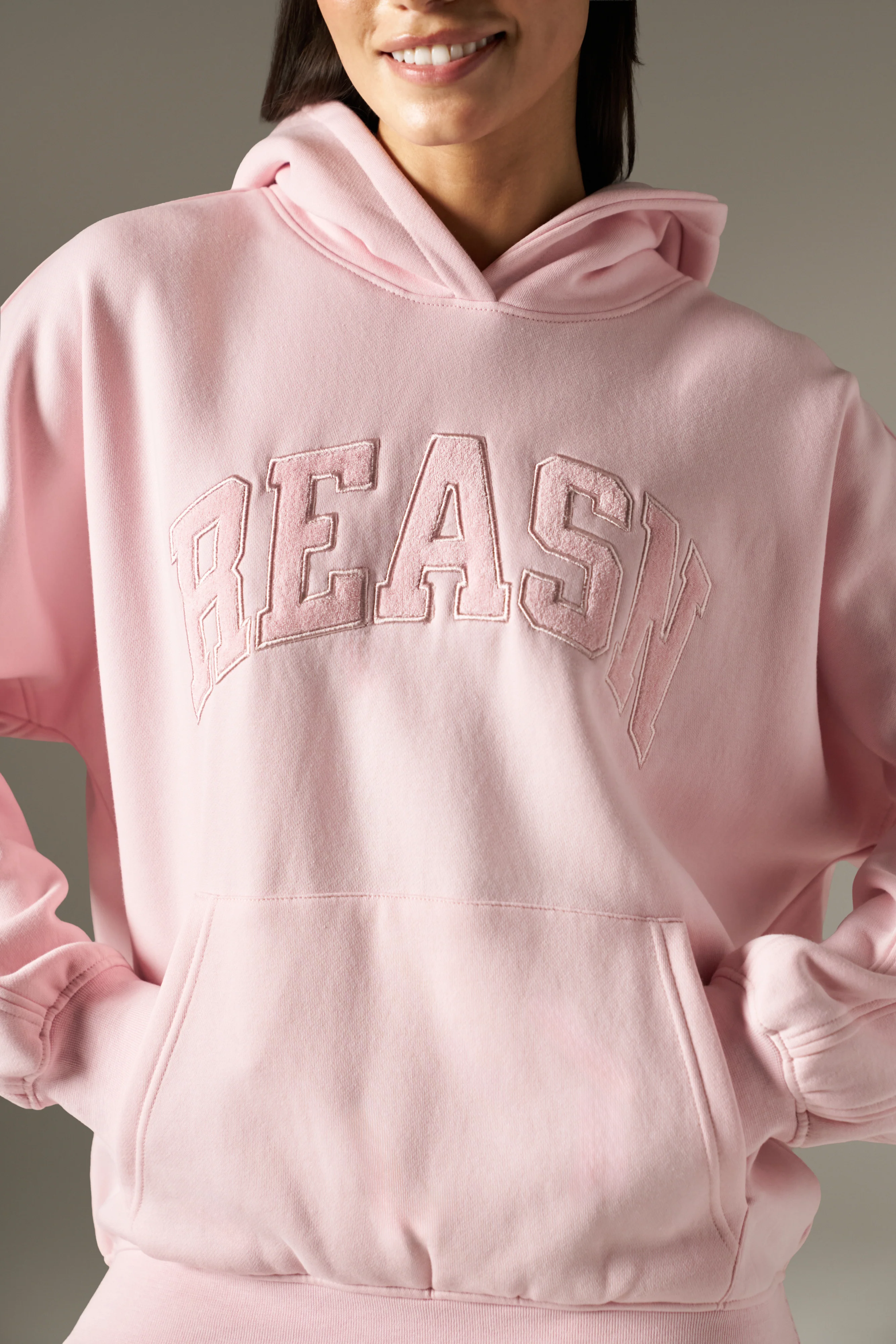 Grandad's Charity Oversized Branded Hoodie - Pink - Image 6