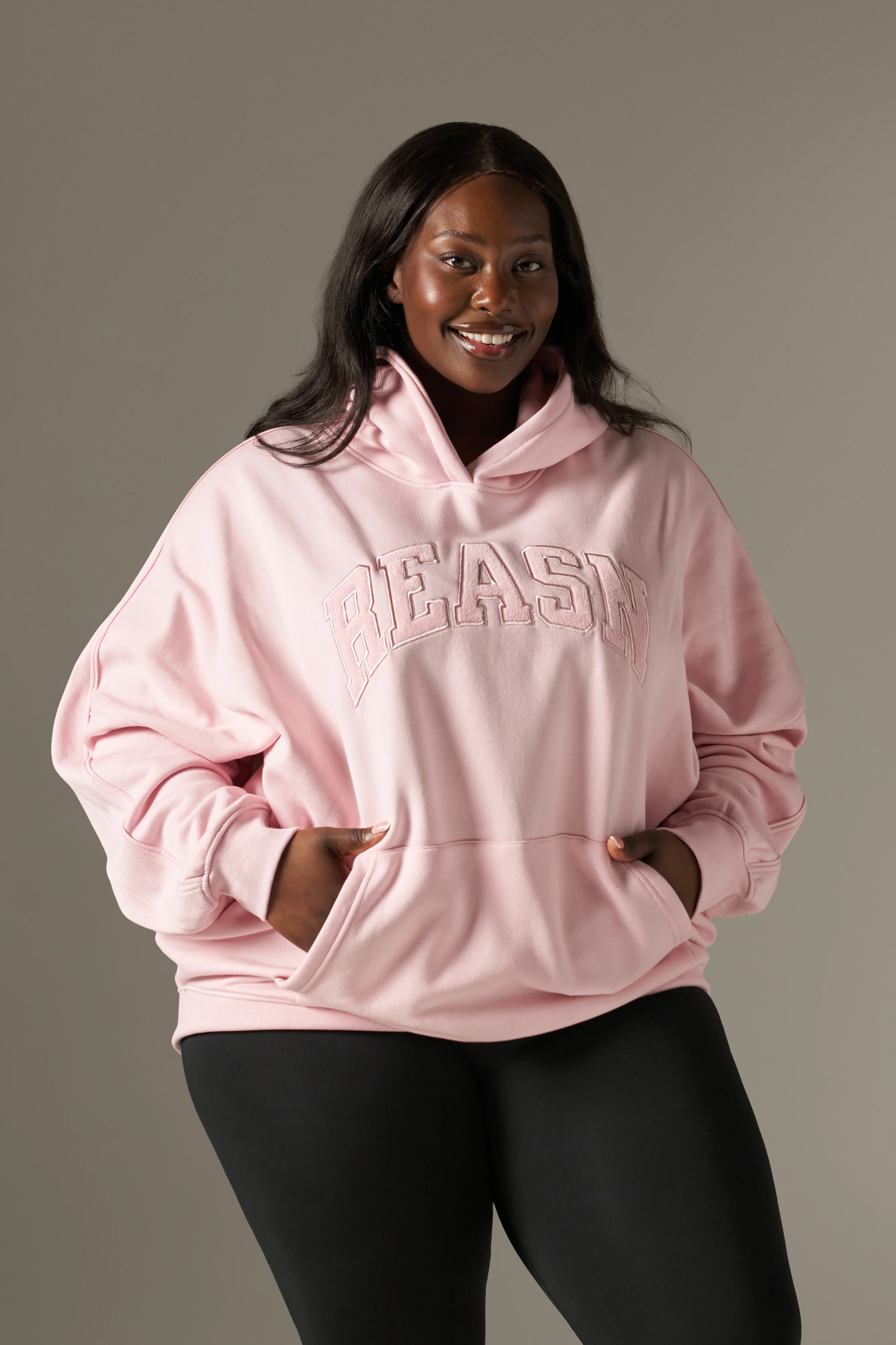 Grandad's Charity Oversized Branded Hoodie - Pink - Image 8