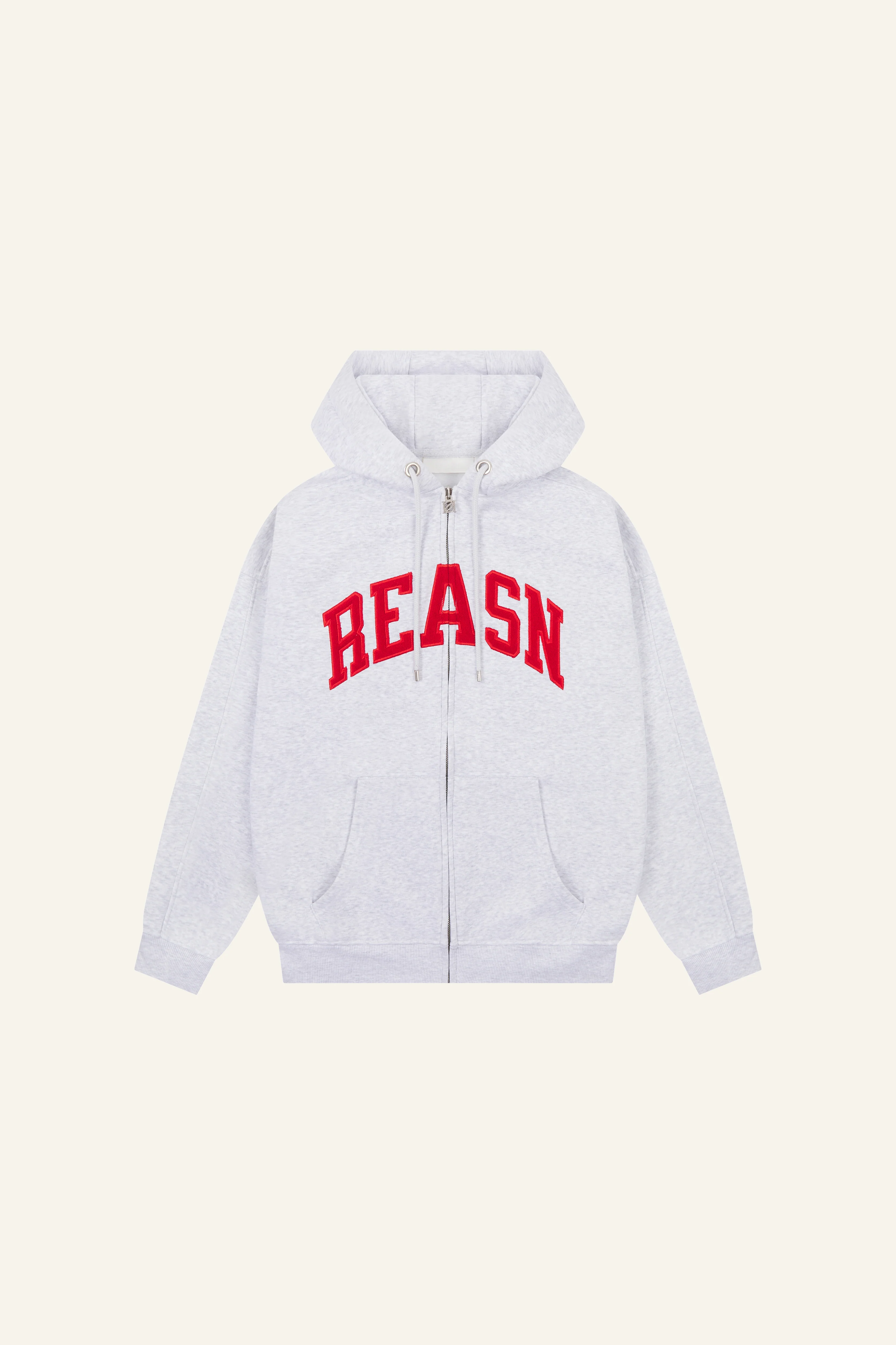 Zip Through Hoodie - Jalapeño Red - Image 10