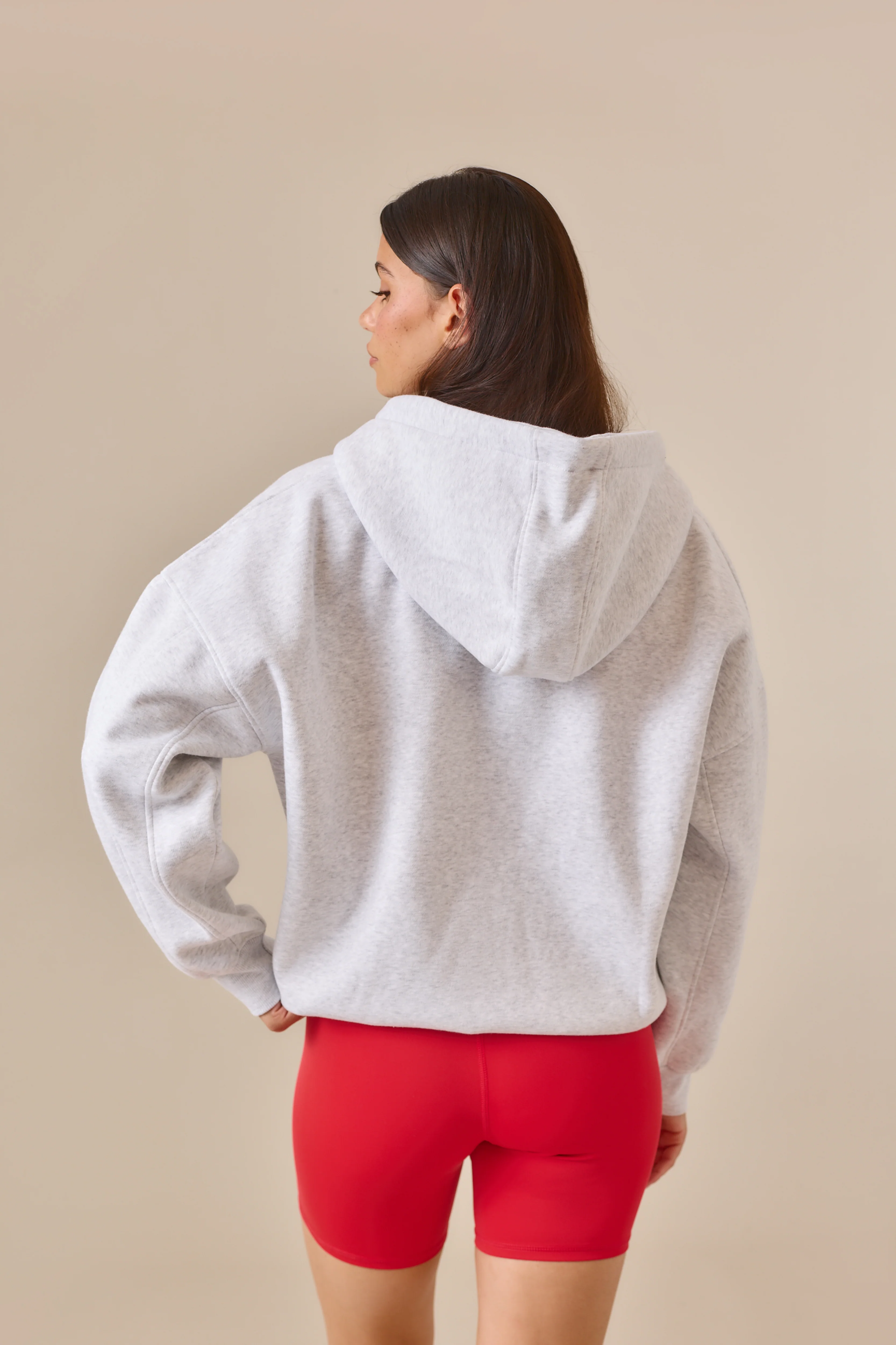 Zip Through Hoodie - Jalapeño Red - Image 6