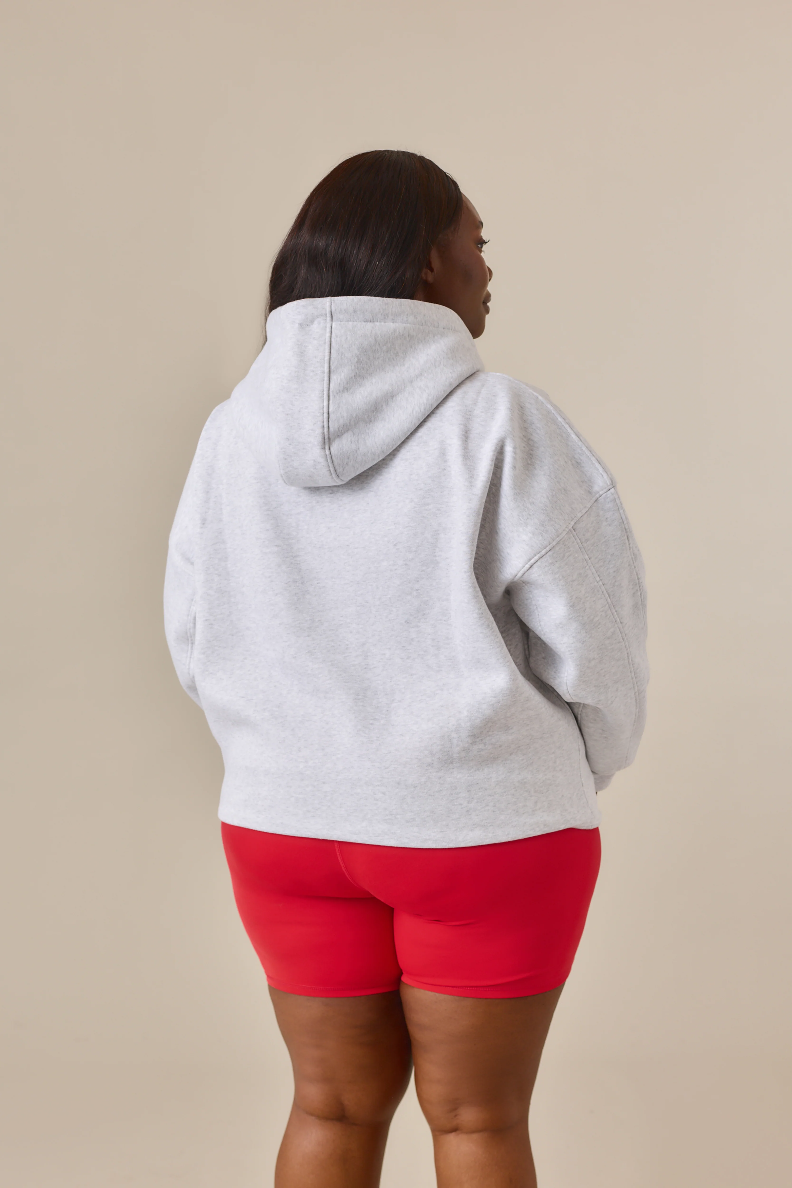 Zip Through Hoodie - Jalapeño Red - Image 8