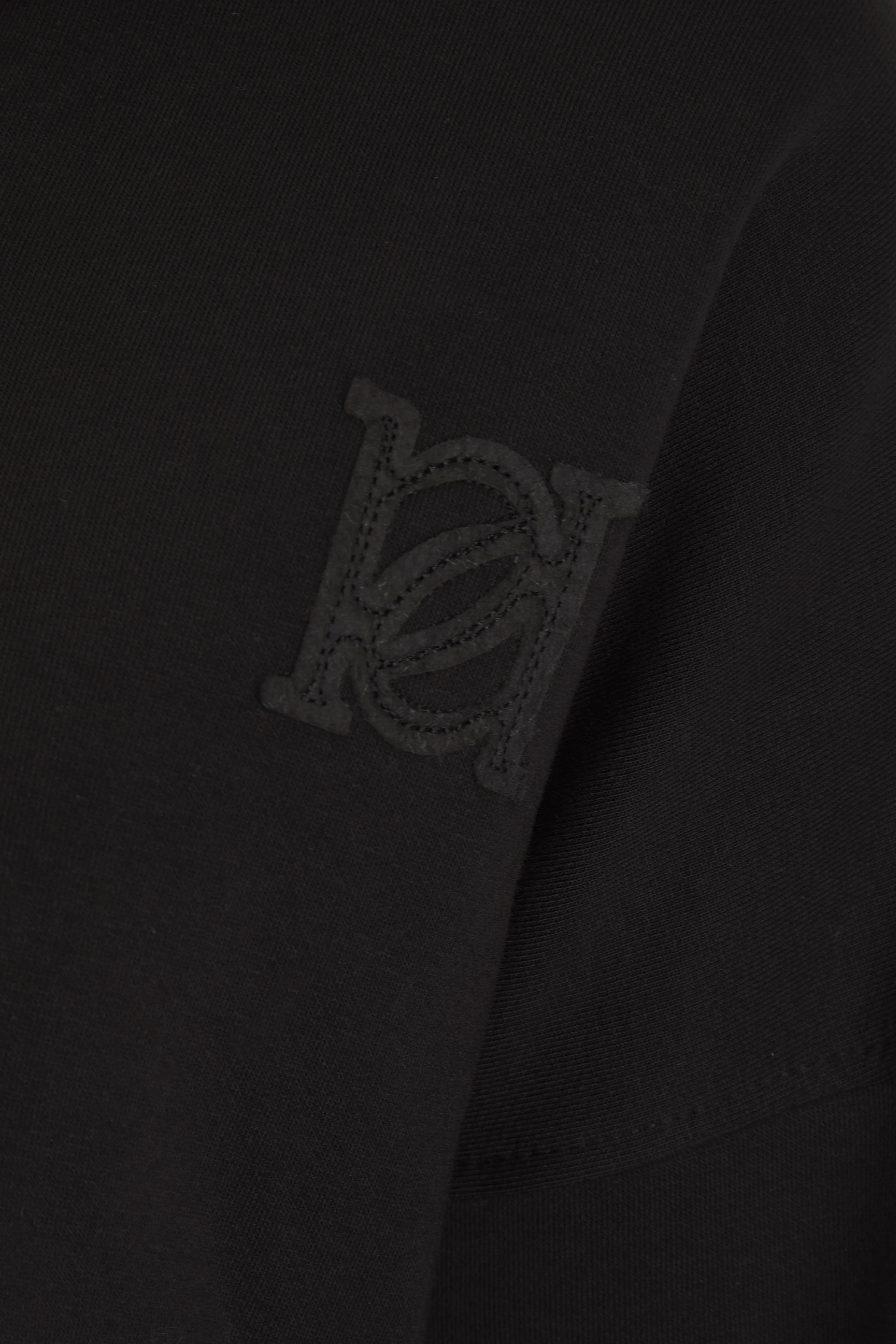 Zip Through Hoodie - Core Black - Image 9