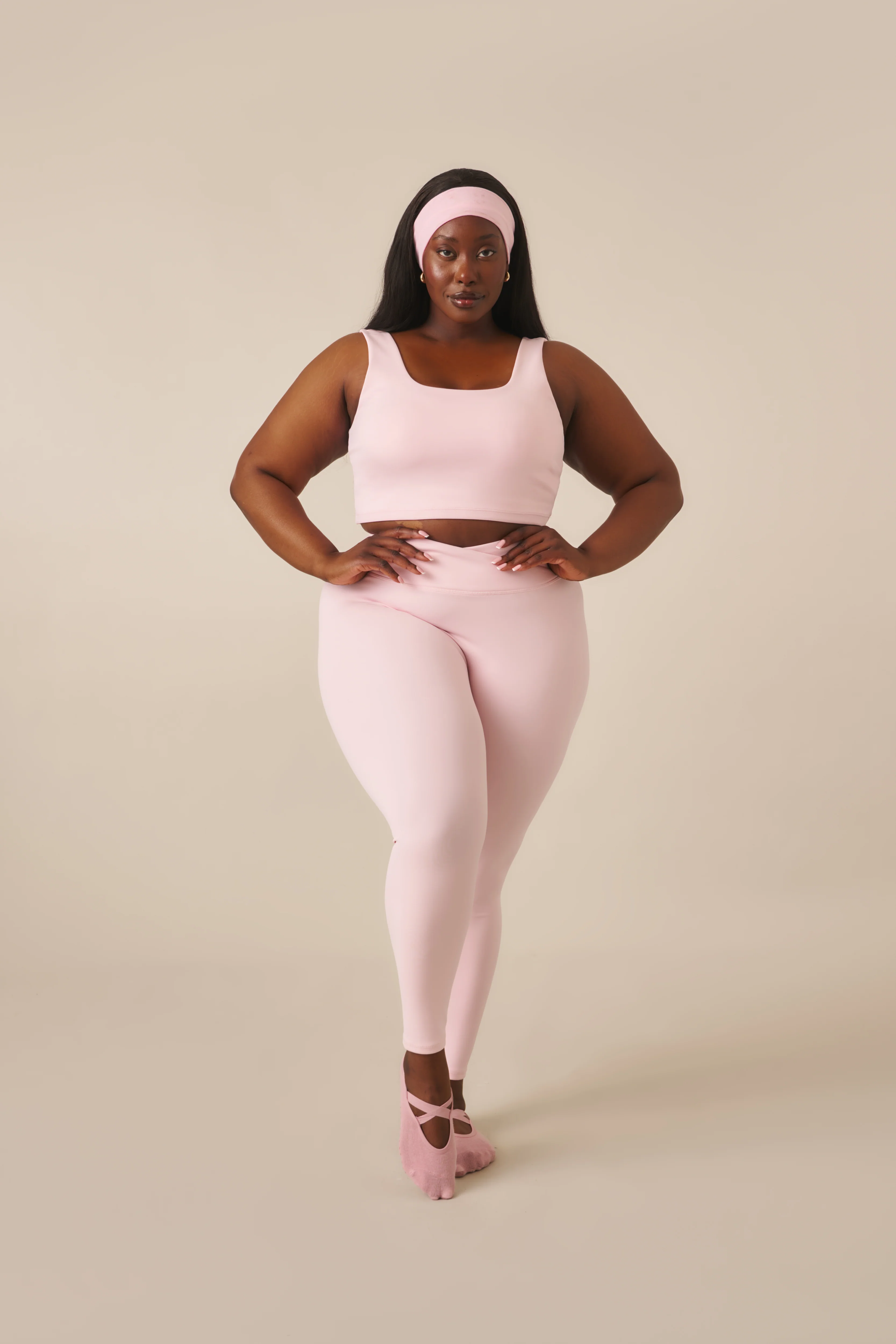 Smoothform Built In Bra Sports Bra - Ballerina Pink - Image 7