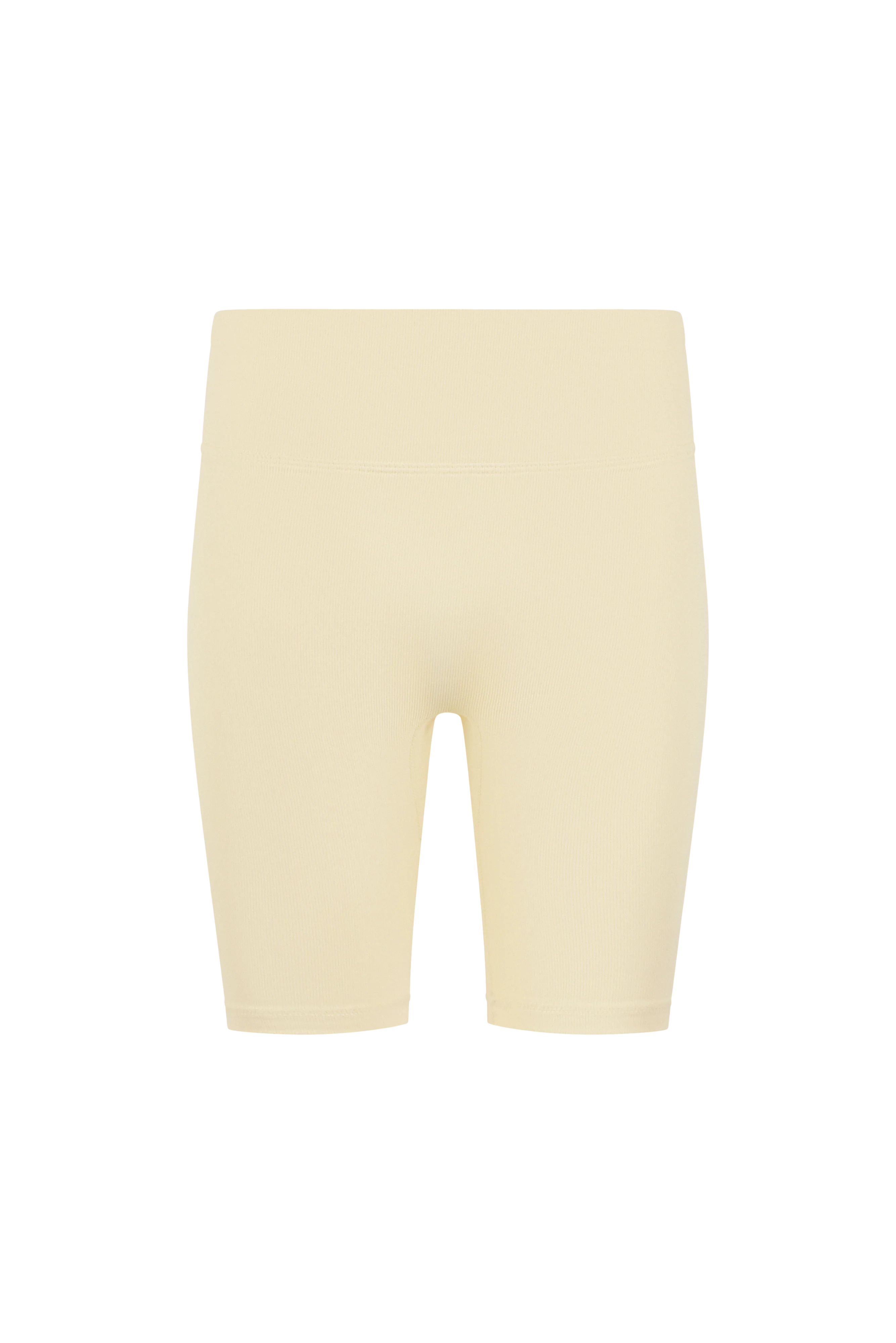 The Sculpt High Waist Cycling Shorts - Lemon Sorbet - Image 10