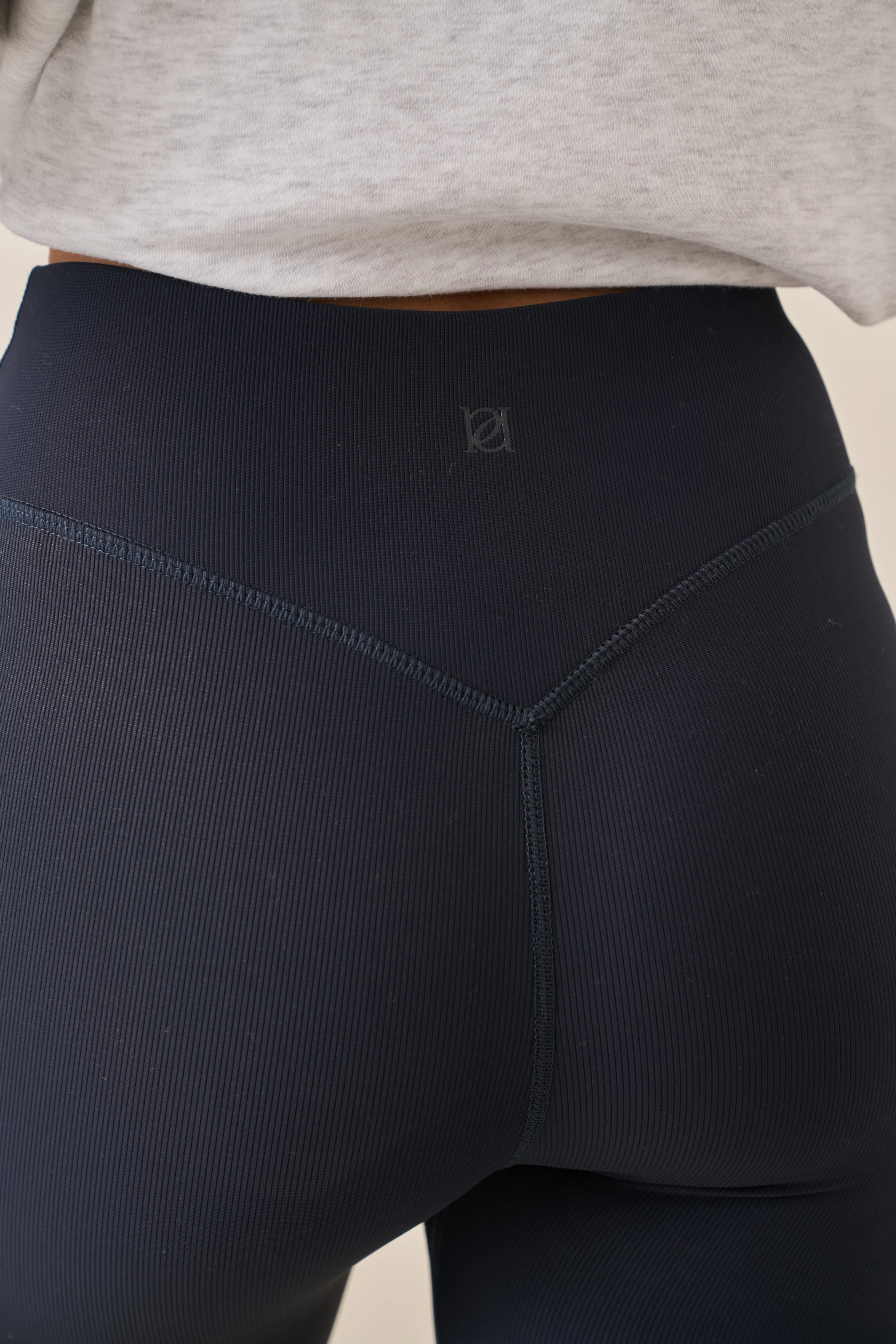 The Sculpt High Waist Cycling Shorts - Midnight Blue - Image 4