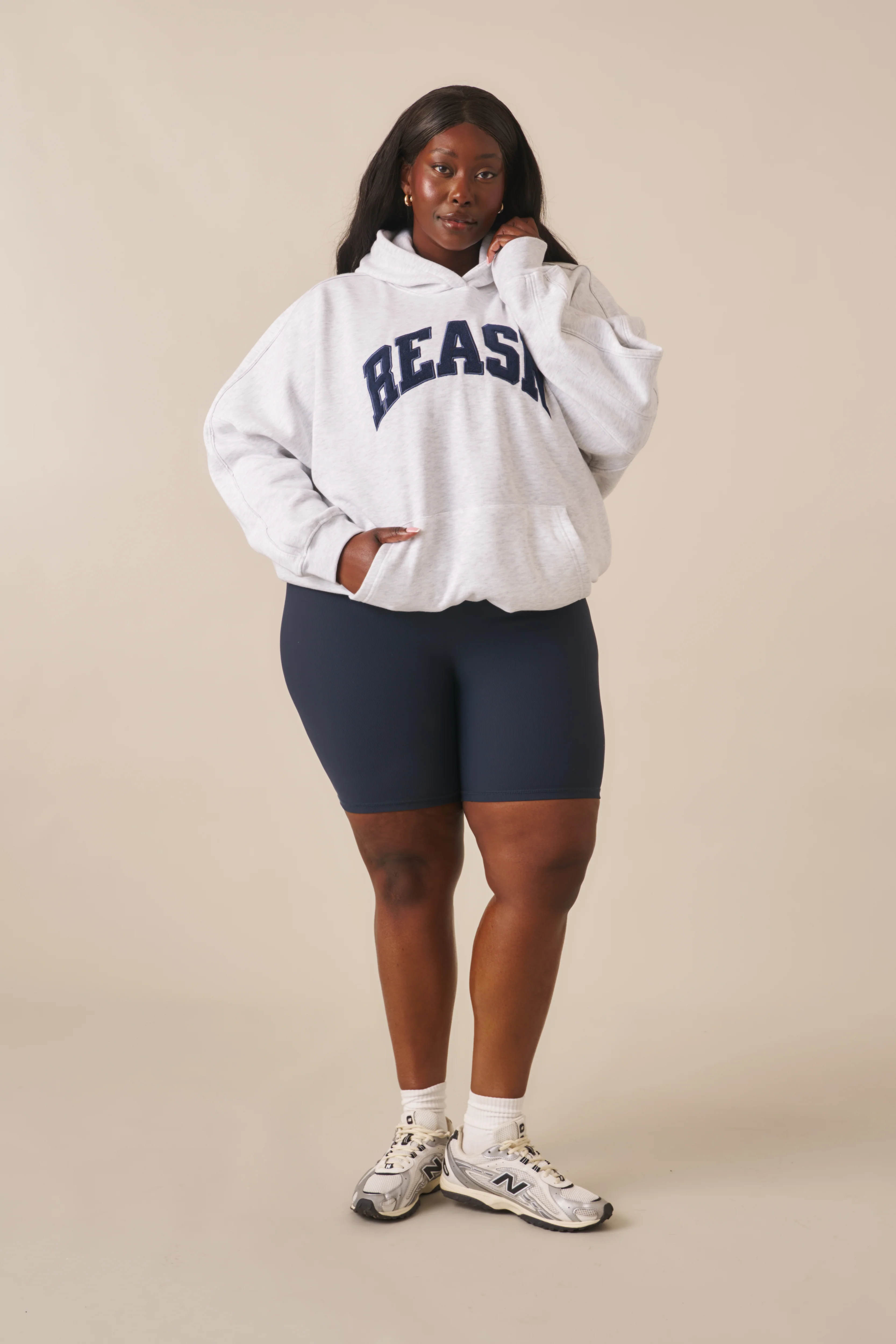 The Sculpt High Waist Cycling Shorts - Midnight Blue - Image 6