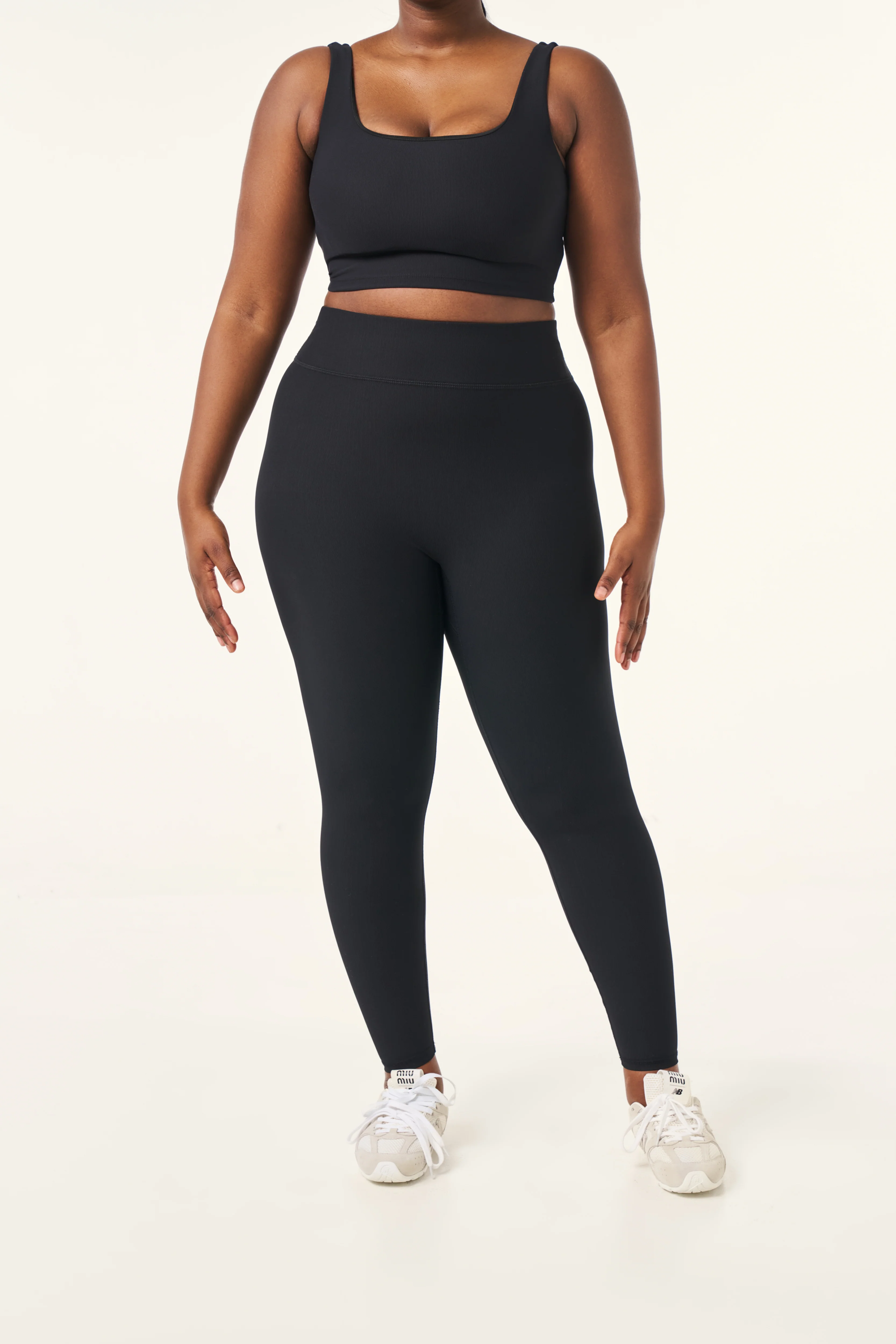 The Sculpt High Waist Leggings - Core Black - Image 8