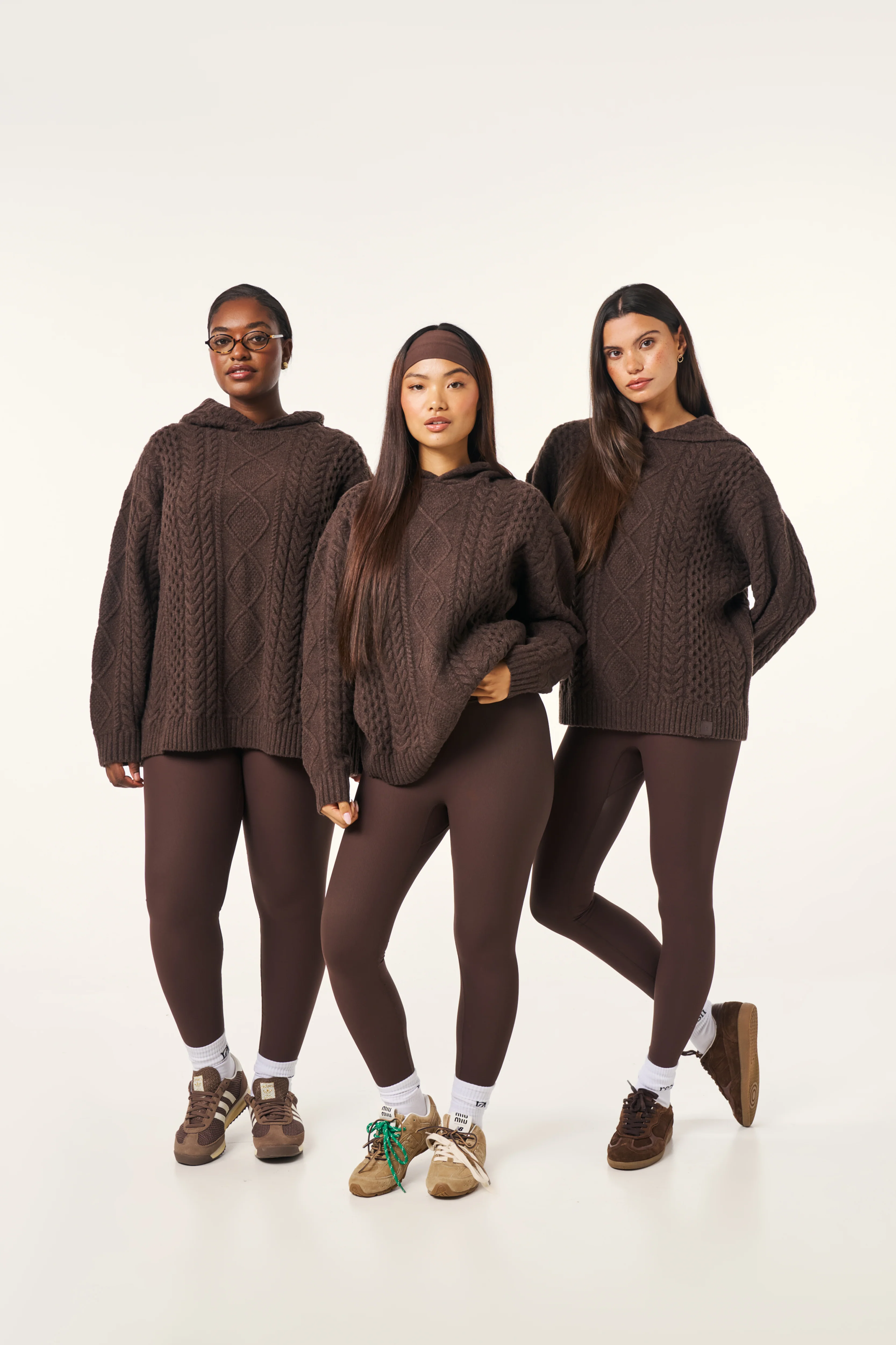 The Sculpt High Waist Leggings - Espresso - Image 11