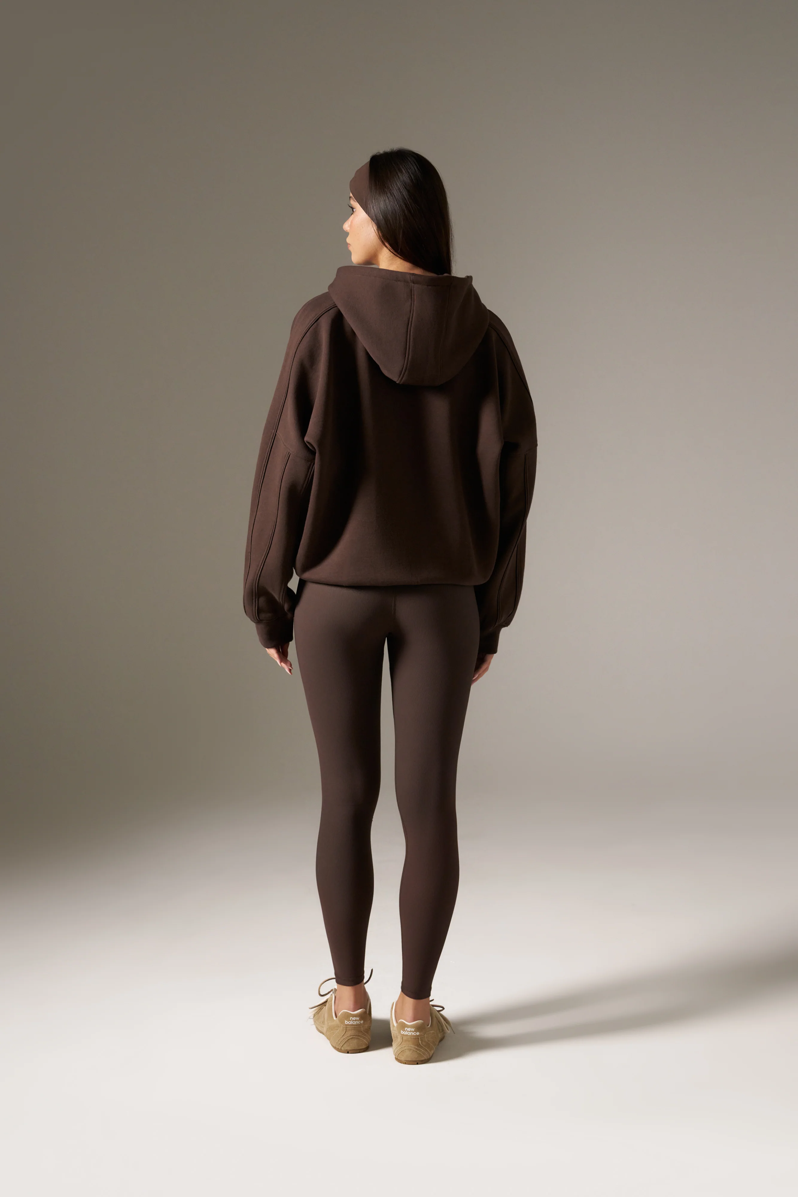 The Sculpt High Waist Leggings - Espresso - Image 15
