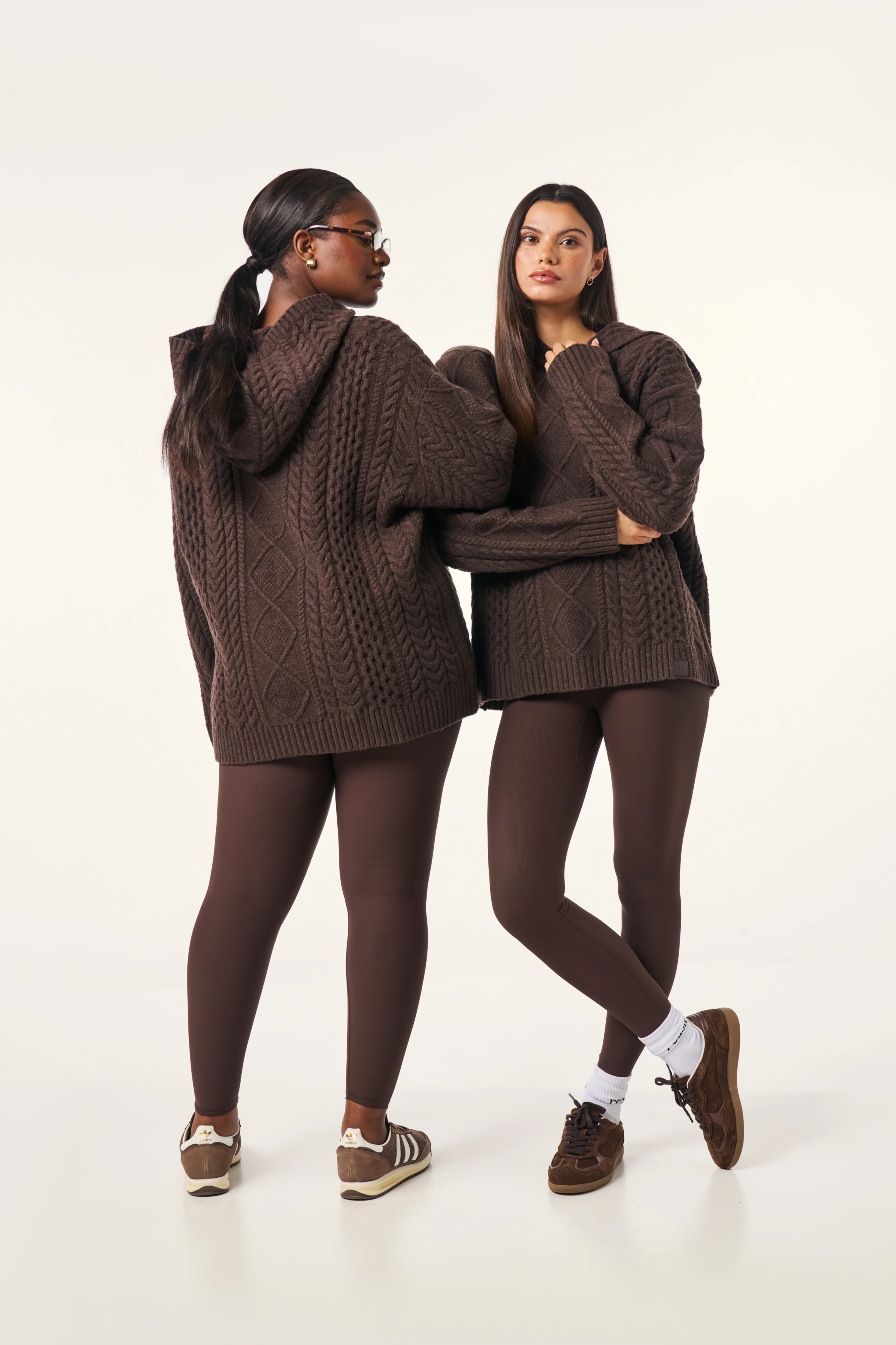 The Sculpt High Waist Leggings - Espresso - Image 4