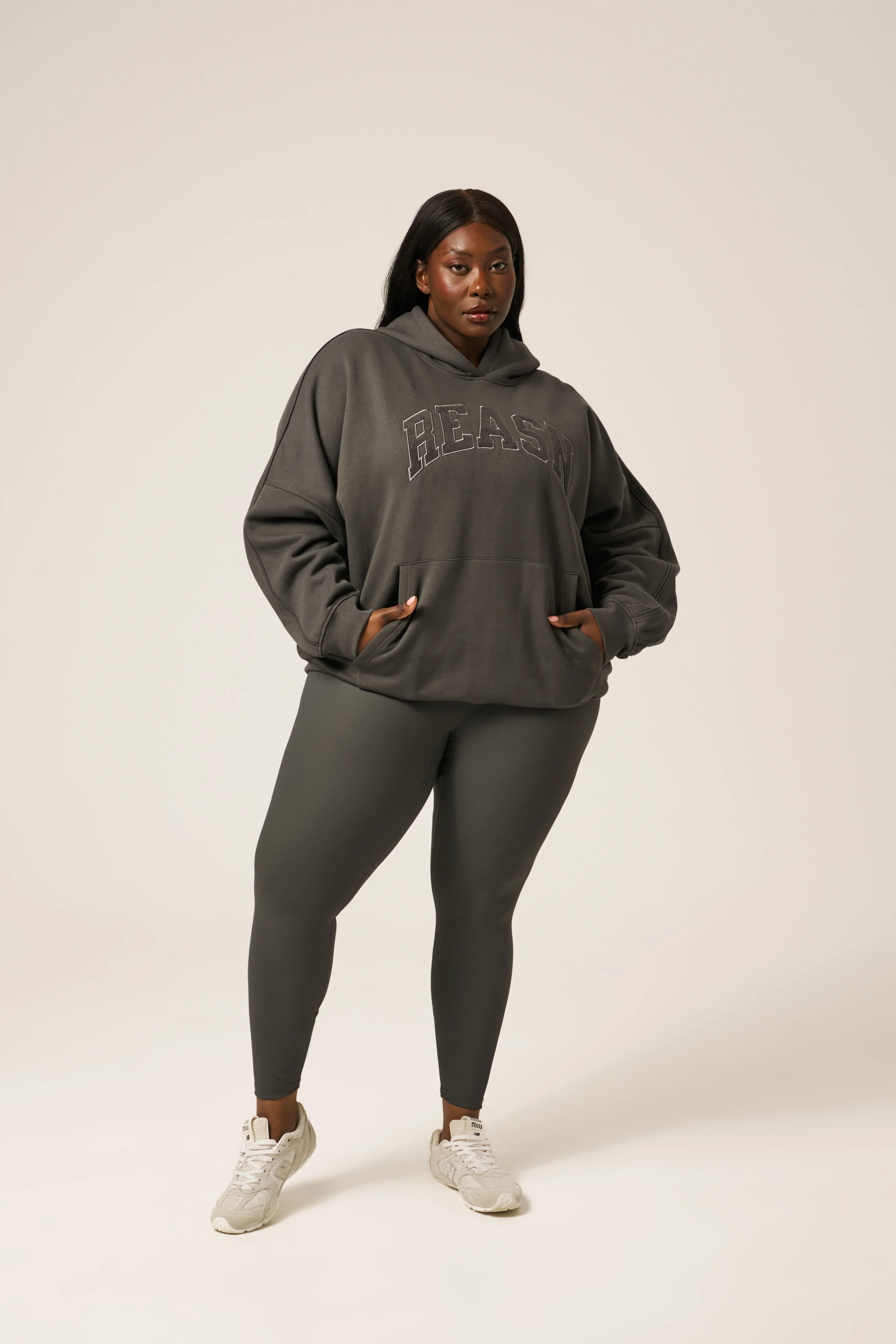 The Sculpt High Waist Leggings - Graphite - Image 8