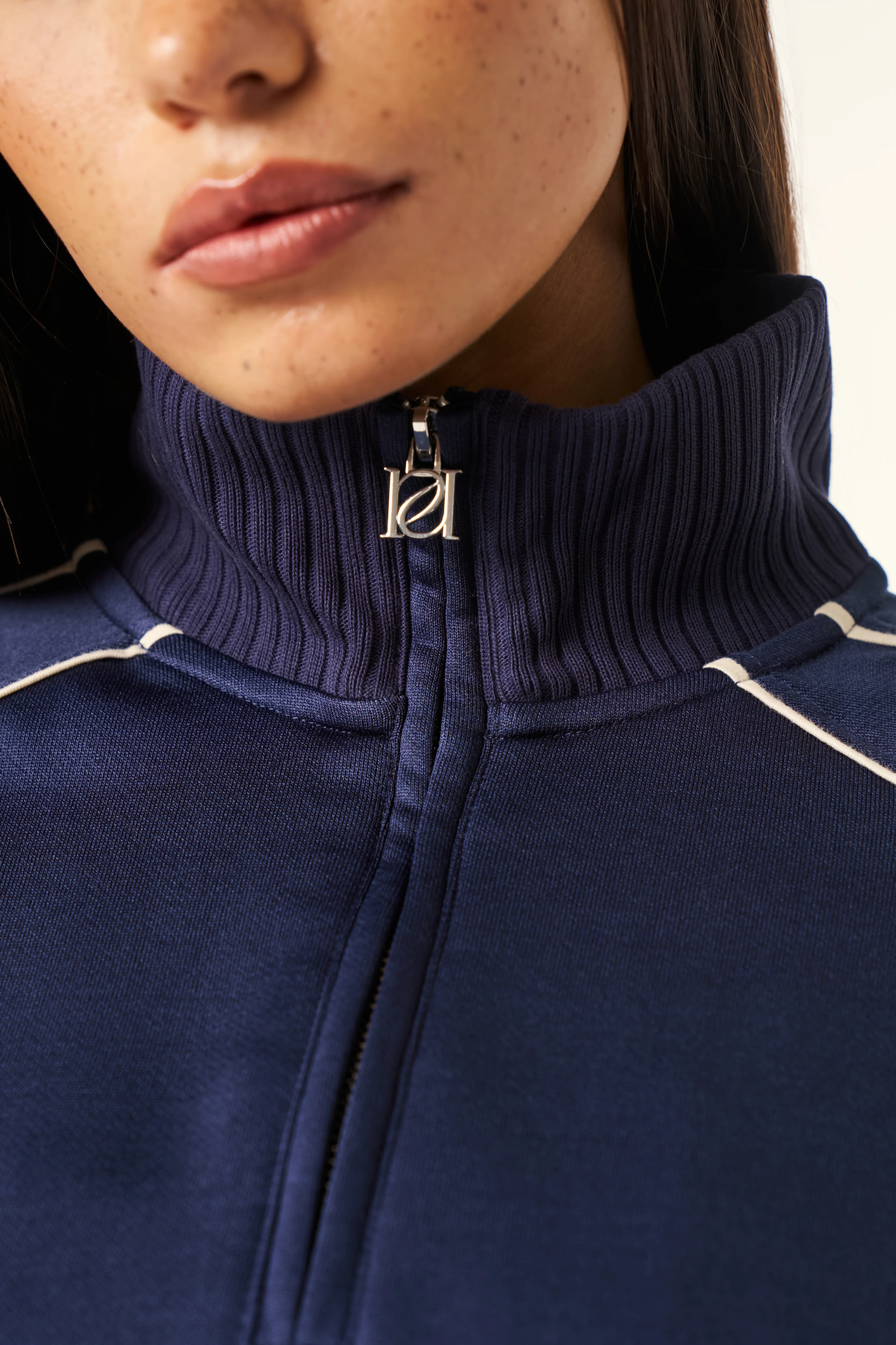 Tricot Quarter Zip 2 In 1 Tracksuit - Midnight Blue - Image 8
